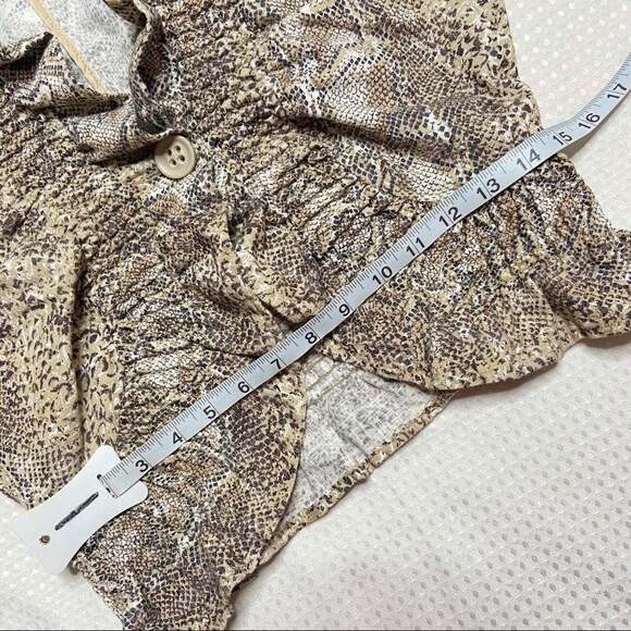 Bamboo Traders Snake-Print Frill Jacket - Picture 3 of 7